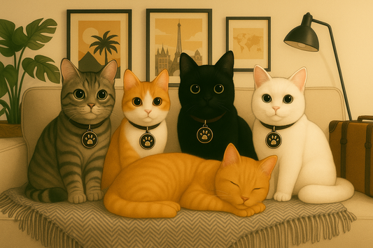 Les chats de la tribu des chaleureux : Tendresse & Sérénité