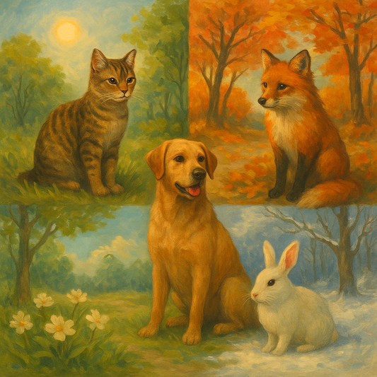 Le cycle des saisons et la sagesse animale : Vivre au rythme du vivant I